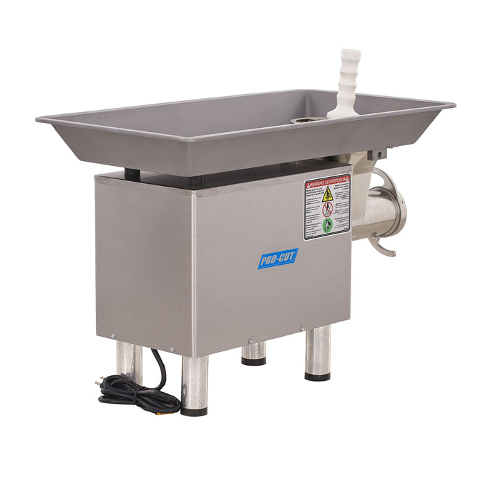 Pro-Cut KG‐22W‐XP‐SS #22 Stainless Steel Meat Grinder
