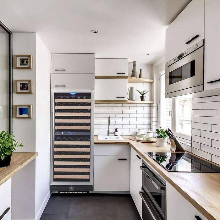 KingsBottle 100 Bottle Upright Wine Fridge For Home