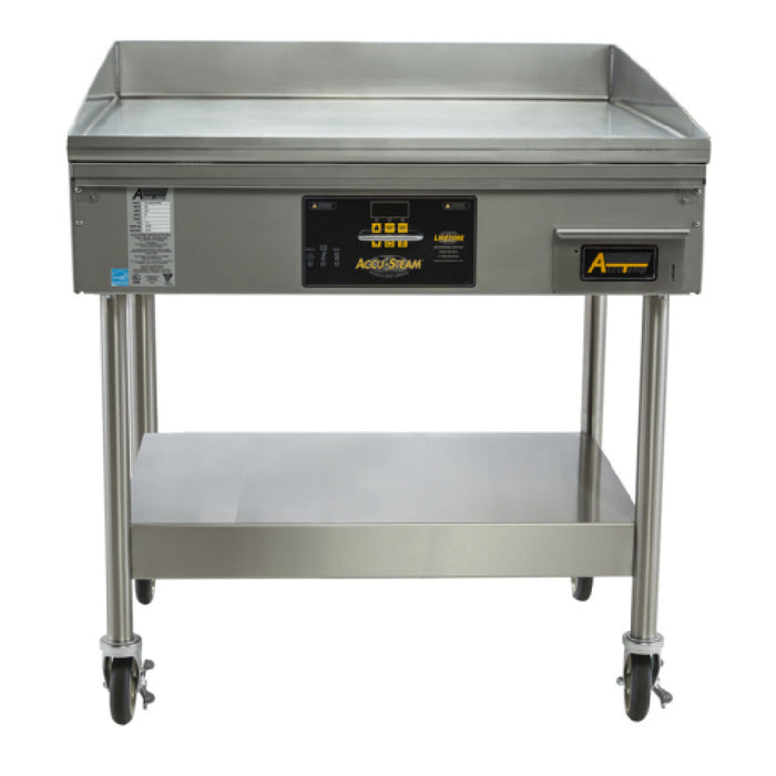 AccuTemp EGF4803A4850-S2 Accu-Steam™ Griddle Includes Stand With Casters Electric