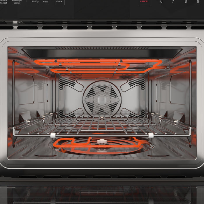 KoolMore Reserve 24 in. Built-In Microwave Convection Oven with Air Fry, 3-in-1 Combo, Sensor Cook, Soft-Close Door, 1.6 cu. ft. in Stainless Steel (KM-CWO24-AFSS)