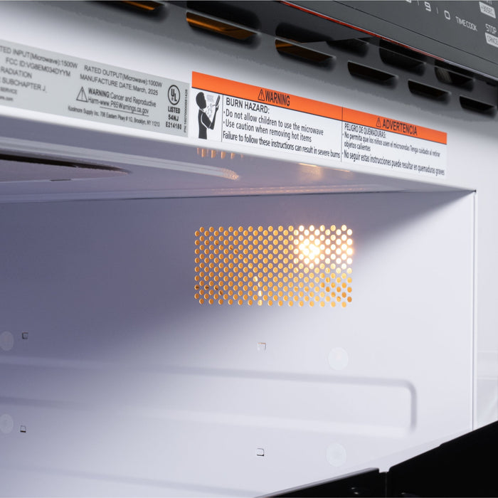 KoolMore Reserve 24 in. Microwave Drawer – 1.2 cu. ft., Black Stainless (KM-MD-1BSS)