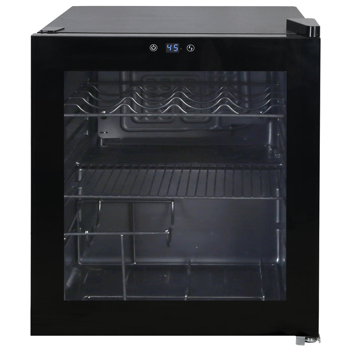 Avanti WBC16Z1B-IS – 1.6 cu. ft. Wine & Beverage Center (15 Bottle / 60 Can Capacity, Black)
