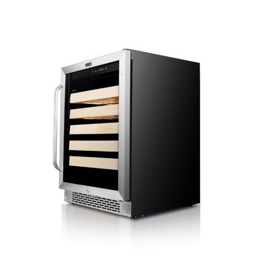 Whynter - 24 - inch Built-In Stainless Steel 54 Bottle Wine Refrigerator Coole | BWR-541STS