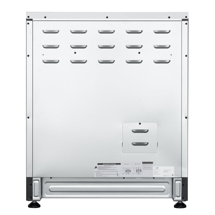 30 in. Professional Electric Range with 14900W of Power, 240V in Stainless-Steel (KM-EPR-30AP-SS)