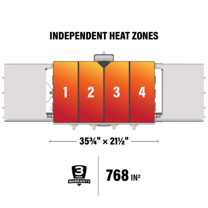 Blacsktone Select 36" Griddle Airfryer Combo