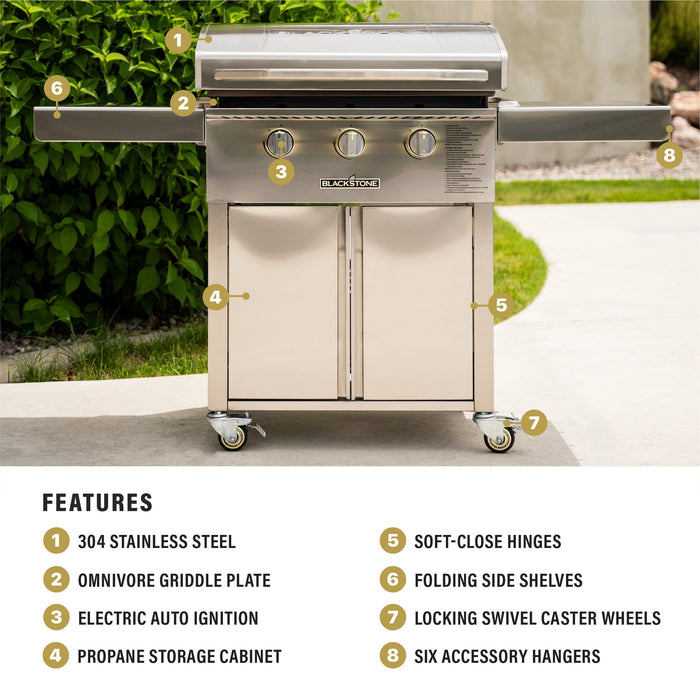 Blackstone Select 28" Griddle with Cabinet - 6009