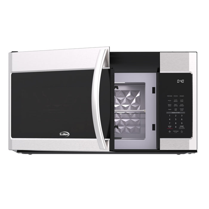 KoolMore 1.9 cu. ft. Over-the-Range Microwave – Stainless Steel KM-MOT-2SS