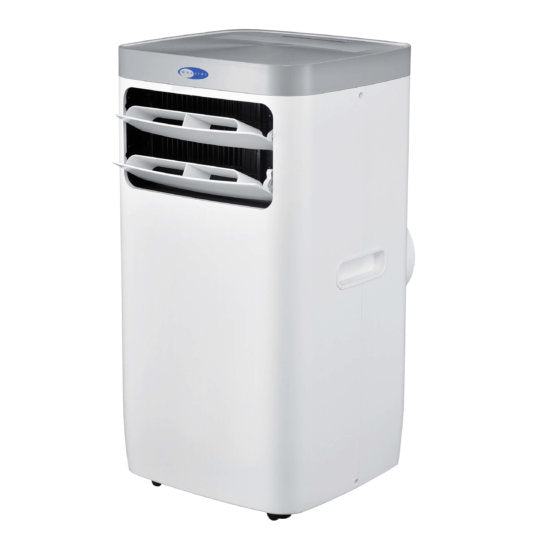 Whynter - ARC-115WG 11,000 BTU (6,800 BTU SACC) Compact Portable Air Conditioner, Dehumidifier, and Fan with Remote Control, up to 400 sq ft in White/Grey | ARC-115WG