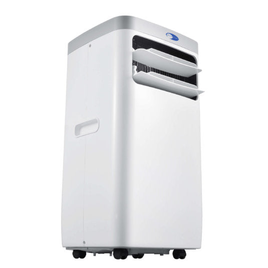 Whynter - ARC-115WG 11,000 BTU (6,800 BTU SACC) Compact Portable Air Conditioner, Dehumidifier, and Fan with Remote Control, up to 400 sq ft in White/Grey | ARC-115WG
