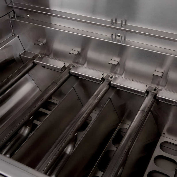 American Made Grills Muscle 54 Inch Hybrid Freestanding Grill - MUSFS54