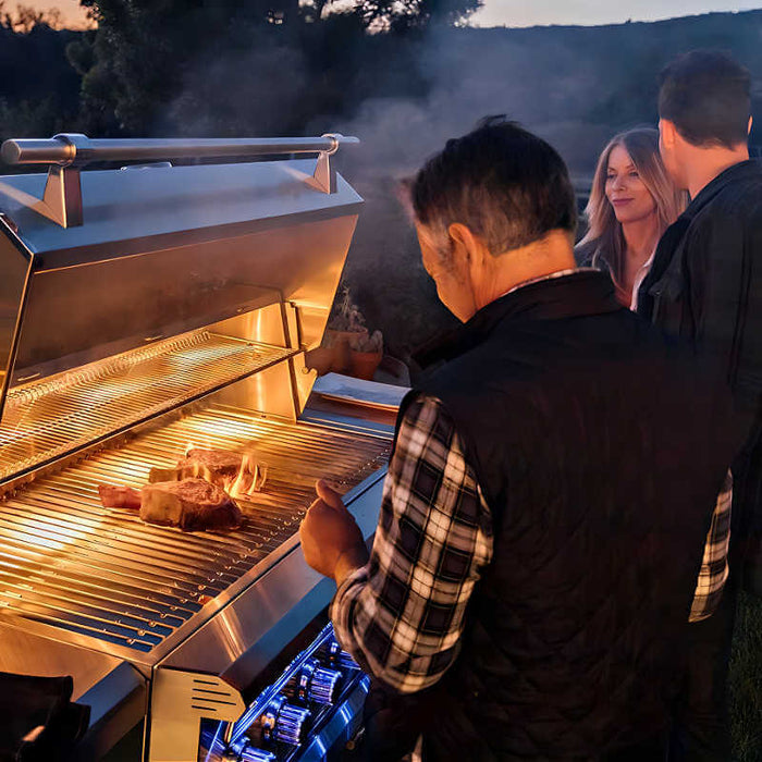 American Made Grills Muscle 54 Inch Hybrid Freestanding Grill - MUSFS54