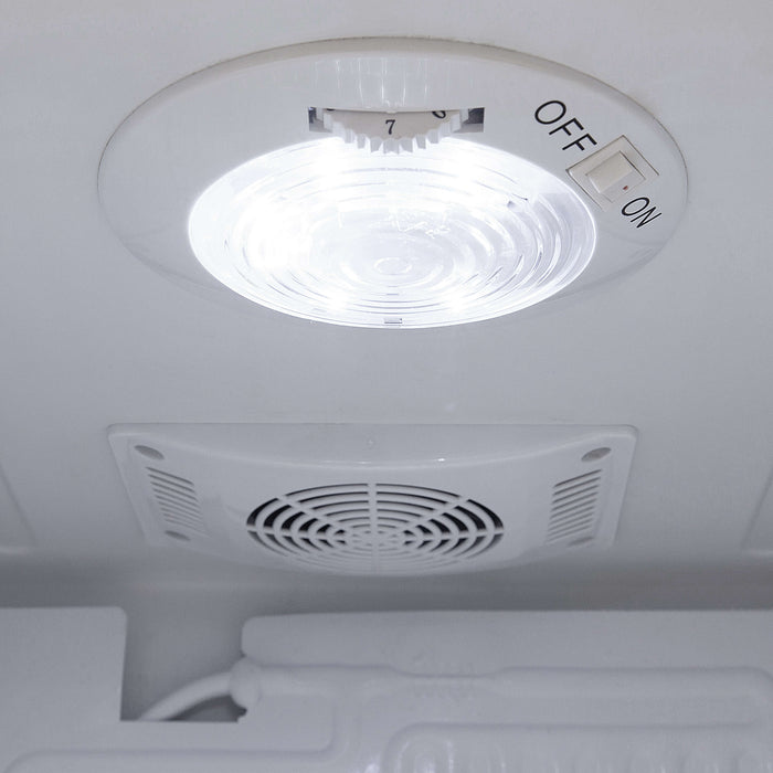 Whynter - Beverage Refrigerator With Lock - Stainless Steel 120 Can Capacity | BR-128WS