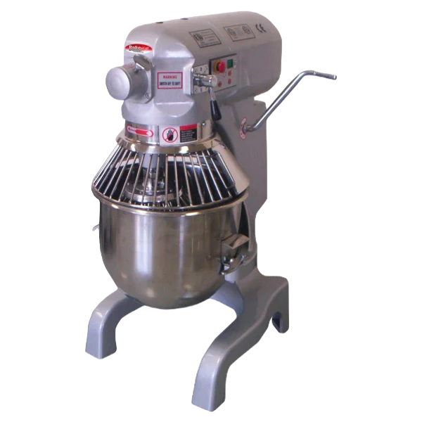 BakeMax BMPM020 20 Qt. Heavy Duty Floor Planetary Mixer – 3 Speed