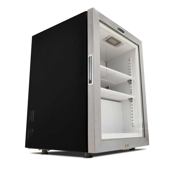 Whynter - Countertop Reach In 1.8 cu ft Display Glass Door Freezer | CDF-177SB