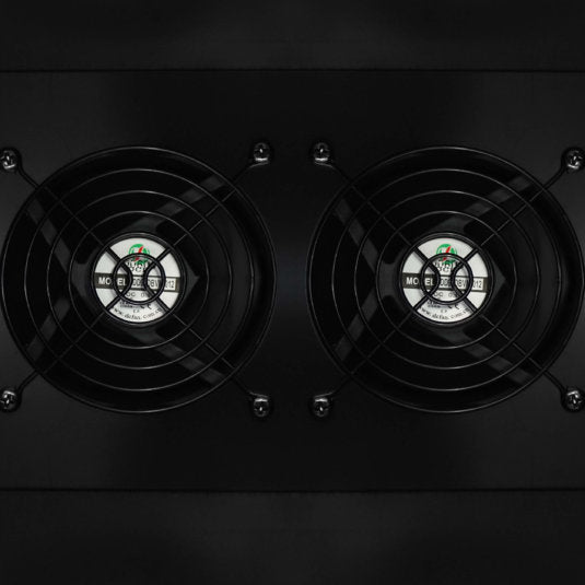 Whynter - 4.2 cu.ft. Cigar Cabinet Cooler and Humidor with Humidity Temperature Control and Spanish Cedar Shelves | CHC-421HC