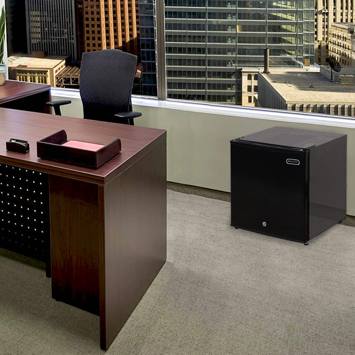 Whynter - Energy Star 1.1 cu. ft. Upright Freezer with Lock - Stainless Steel | CUF-110B