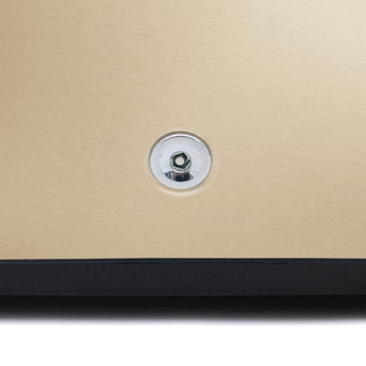 Whynter - 2.1 cu.ft Energy Star Upright Freezer with Lock in Rose Gold | CUF-210SSG