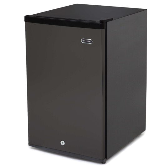 Whynter - 3.0 cu. ft. Energy Star Upright Freezer with Lock - Black  | CUF-301BK