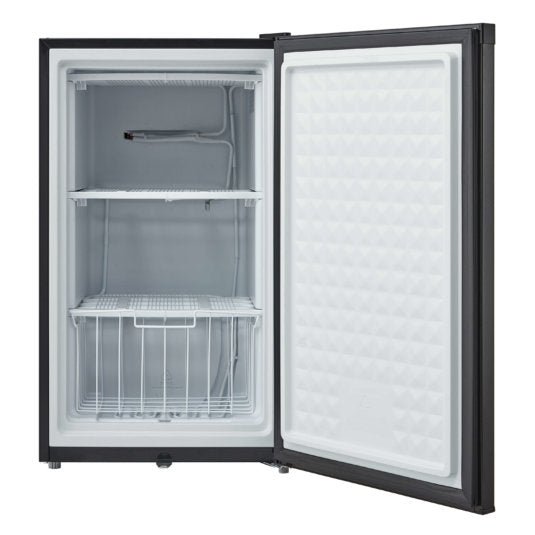 Whynter - 3.0 cu. ft. Energy Star Upright Freezer with Lock - Black  | CUF-301BK