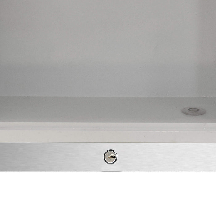 Whynter - Countertop Reach In 1.8 cu ft Display Glass Door Freezer | CDF-177SB