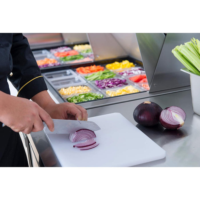 Dukers Salad Prep Station Refrigerator