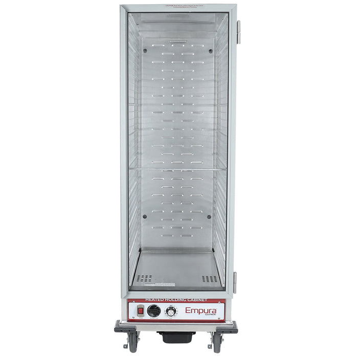 Full Size Commercial Heated Holding Cabinet with Clear Door - 120V
