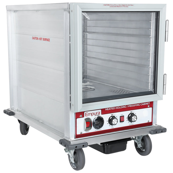 Half Size Commercial Heated Holding / Proofing Cabinet with Clear Door - 120V