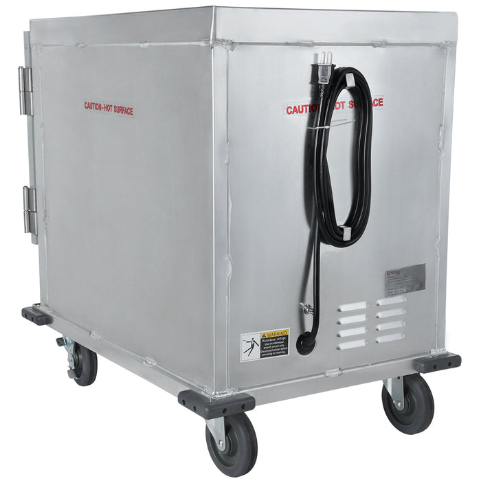 Half Size Commercial Insulated Heated Proofing Cabinet with Clear Door - 120V