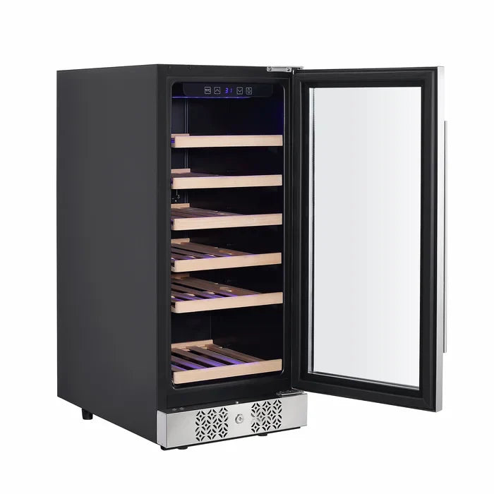Empava EMPV-WC01S 15" Wine Cooler - 31 Bottle Capacity Single Zone