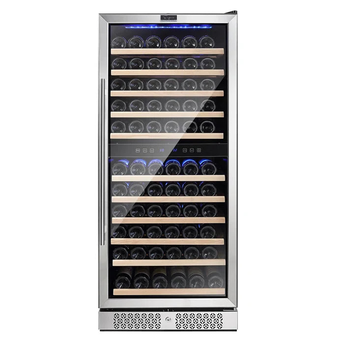 Empava EMPV-WC06D 24" Dual Zone Wine Cooler - 116 Bottle Capacity