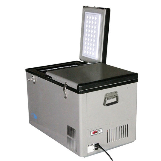 Whynter - 62 Quart Dual Zone Portable Fridge/ Freezer | FM-62DZ