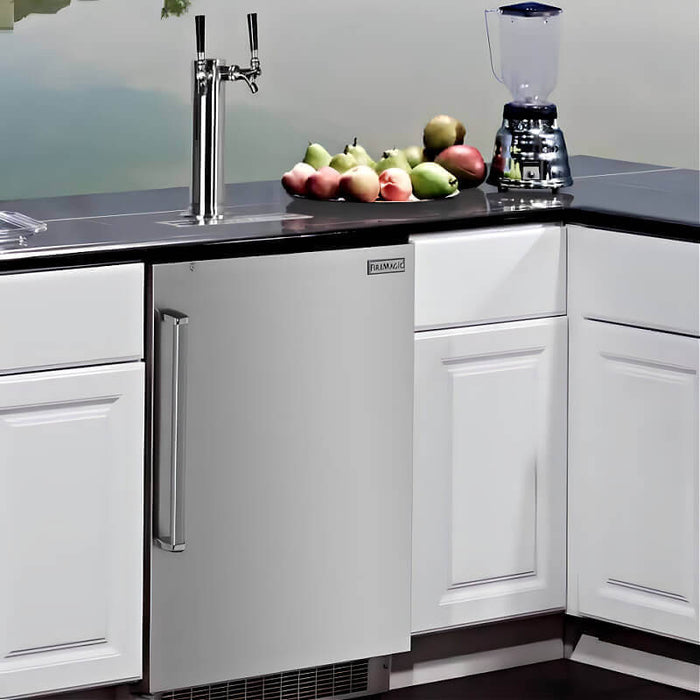 Fire Magic 24-Inch Outdoor Rated Dual Tap Kegerator - 3594