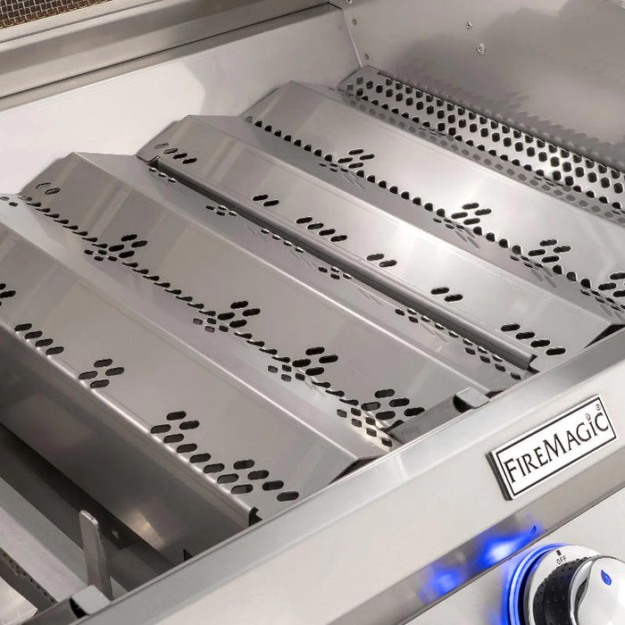 Fire Magic 790 Contemporary Grill Island With Refrigerator - ID790-SMR-115BA