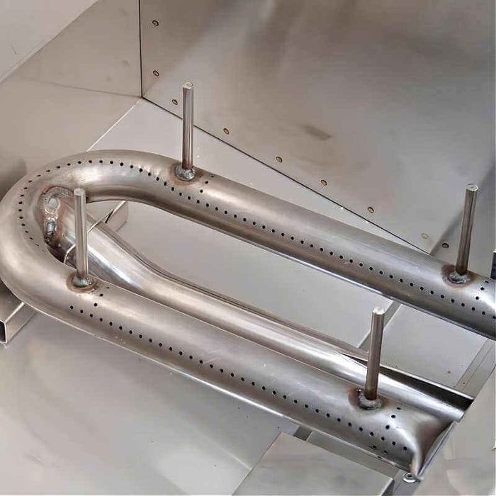 Fire Magic Echelon Diamond E660I Black Glass Gourmet Griddle With Cart