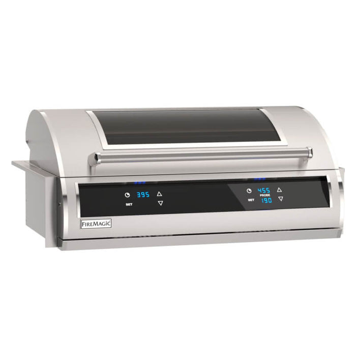 Fire Magic Electric EL500 31-Inch Built-In Electric Grill w/ Dual Touchscreen Control, Digital Timer, Bluetooth & Magic Window - EL500I-4Z1E-W