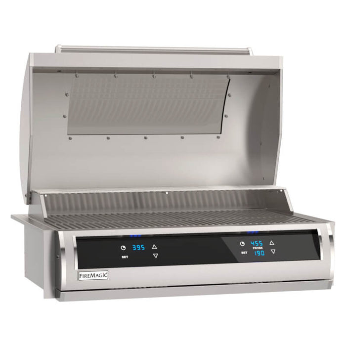 Fire Magic Electric EL500 31-Inch Built-In Electric Grill w/ Dual Touchscreen Control, Digital Timer, Bluetooth & Magic Window - EL500I-4Z1E-W