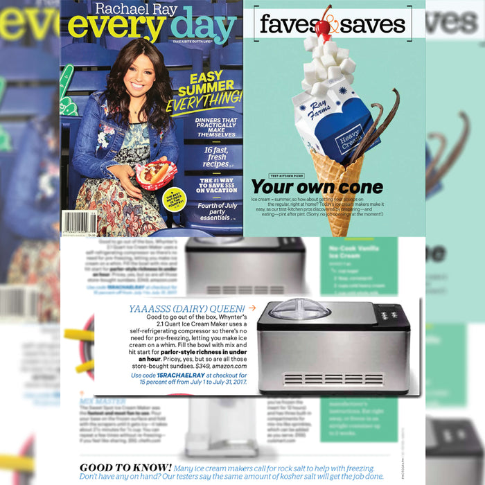 Whynter - Ice Cream Maker - Stainless Steel | ICM-200LS