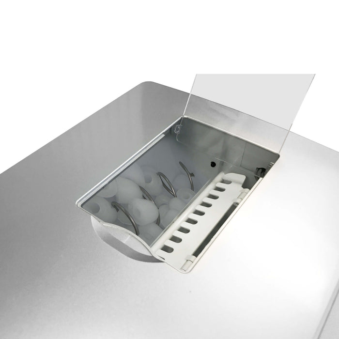 Whynter - Countertop Direct Connection Ice Maker and Water Dispenser - Silver | IDC-221SC