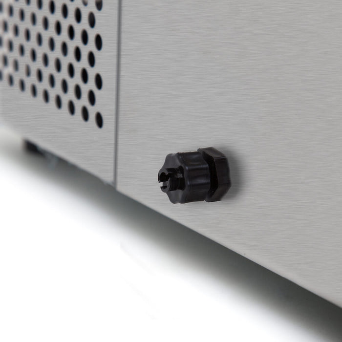 Whynter - Portable Ice Maker 49 lb capacity - Stainless Steel | IMC-490SS