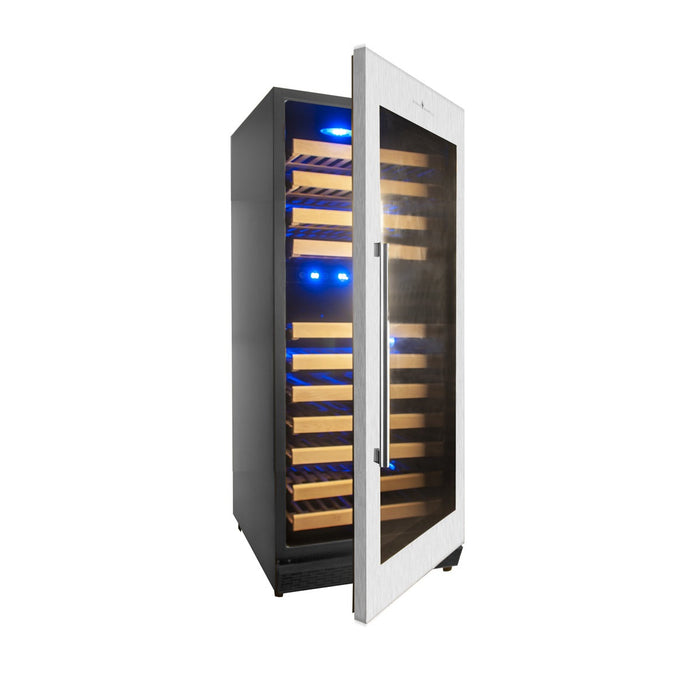 KingsBottle 100 Bottle Upright Wine Fridge For Home