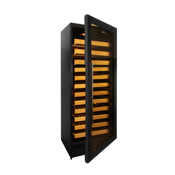 KingsBottle 100 Bottle Upright Wine Fridge For Home