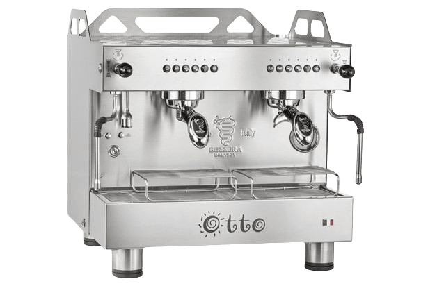 AMPTO Bezzera Otto Compact Espresso Machine – 2 Group, 2600W, 220V