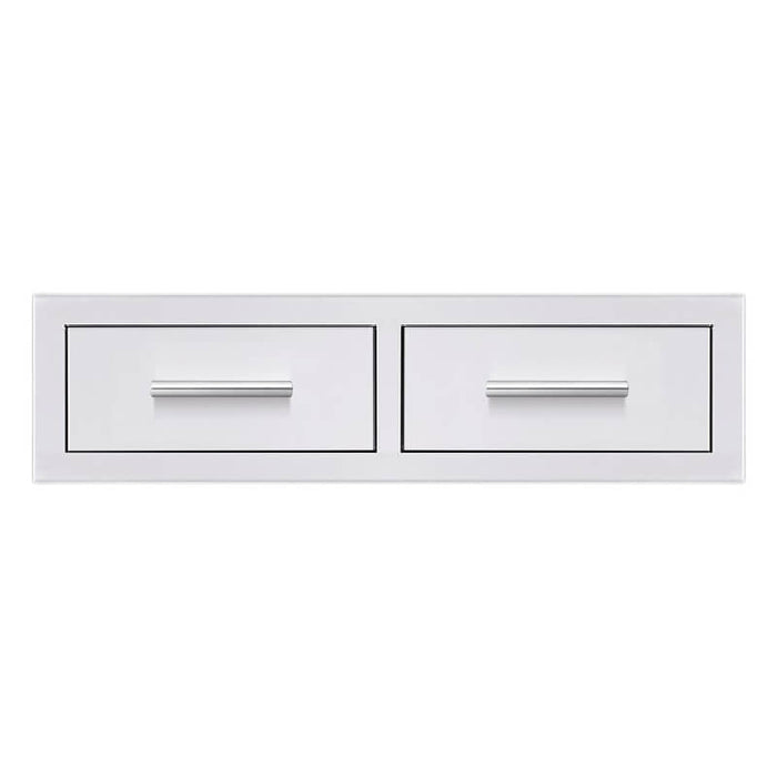 Summerset 32-Inch Stainless Steel Horizontal Double Drawer - DR2-32H