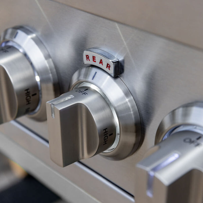 Summerset SZRPRO32L Sizzler Pro 32-Inch 56,000 BTU 4-Burner Freestanding Gas Grill with Deluxe Cart