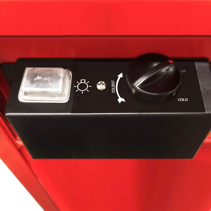 Whynter - Portable 1.8 cu.ft. Tool Box Refrigerator with 2 Drawers and Lock  | TBR-185SR