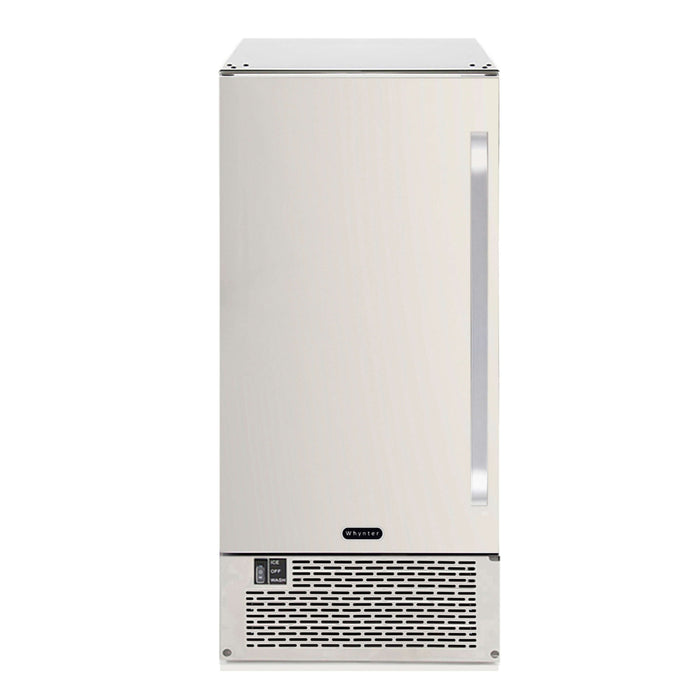 Whynter - Built-In/ Freestanding Ice Maker - 50lb capacity Clear Ice Cube | UIM-502SS
