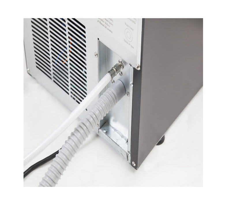 Whynter - Built-In/ Freestanding Ice Maker - 50lb capacity Clear Ice Cube | UIM-502SS