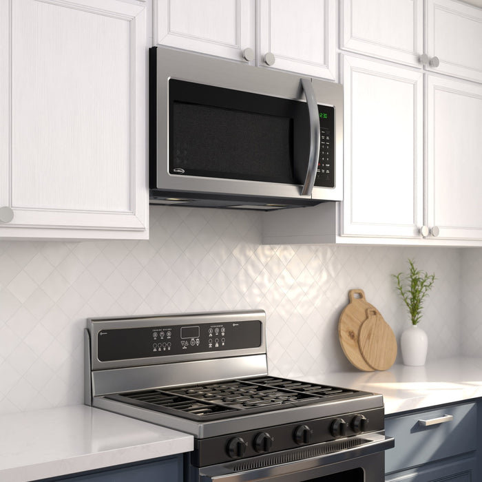 KoolMore 30 in. 1.5 cu.ft Over-the-Range Convection Microwave Oven in Black (KM-MOTC-15SS)