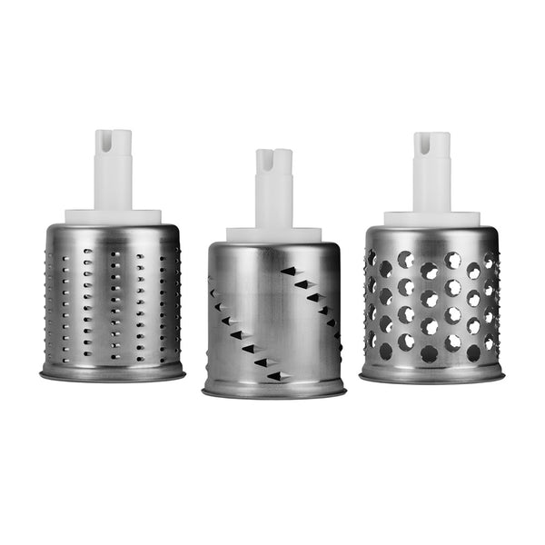 Ankarsrum 3-drum set for the Vegetable Cutter — official photo