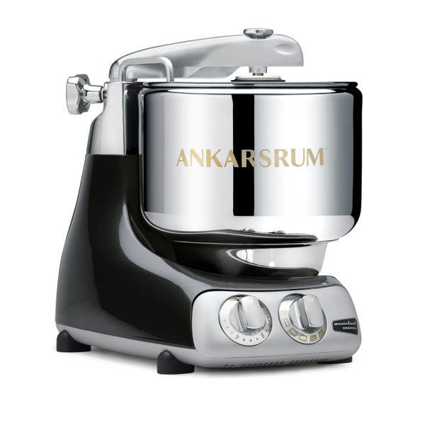 Ankarsrum Assistent Original stand mixer in Black Diamond — official studio photo